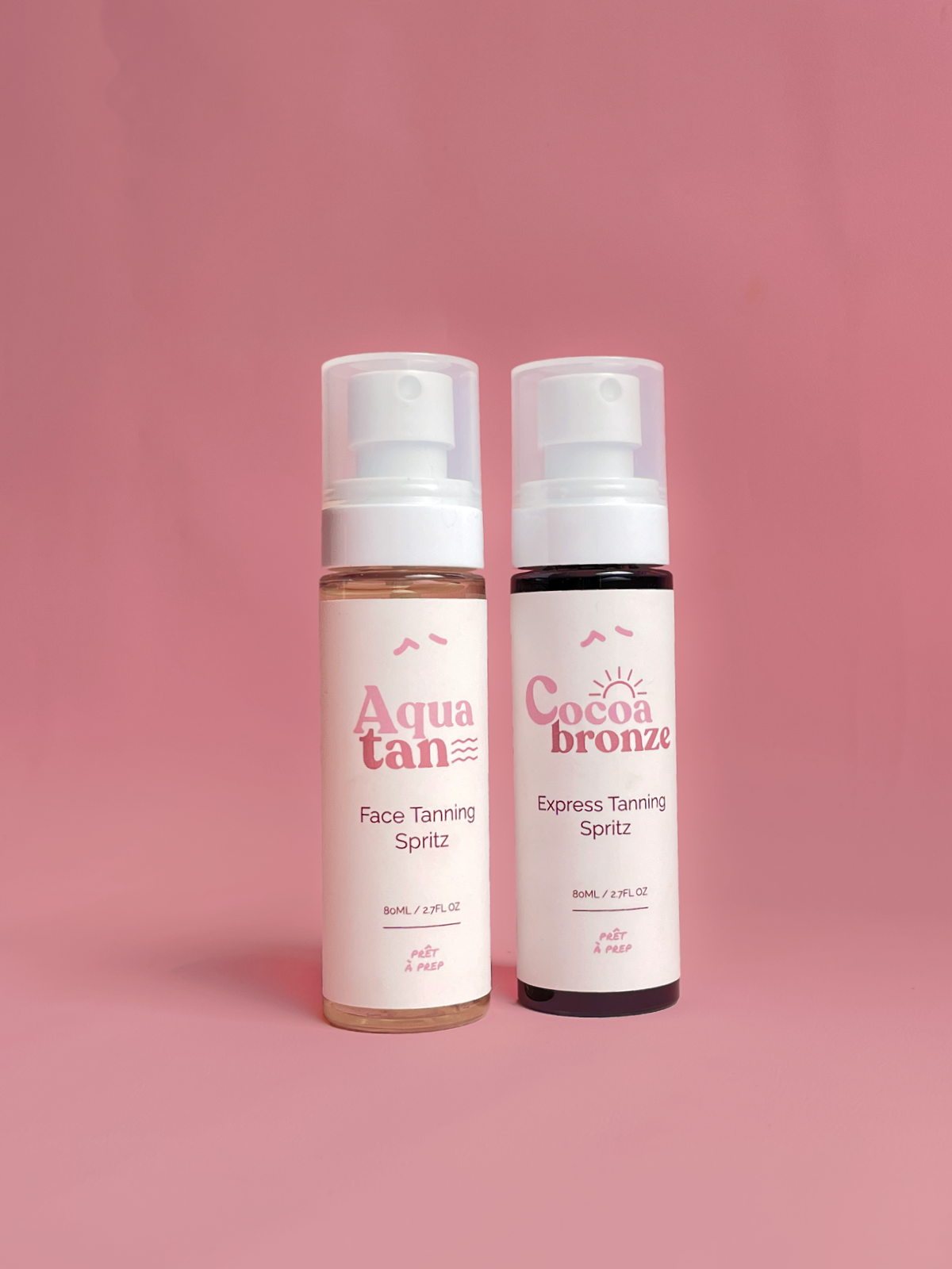 Aqua Tan + Cocoa Bronze Tanning Duo